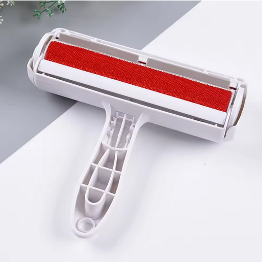 Cleanoutou™ - Rouleau anti - poils chien rouge - Chienspassionnes