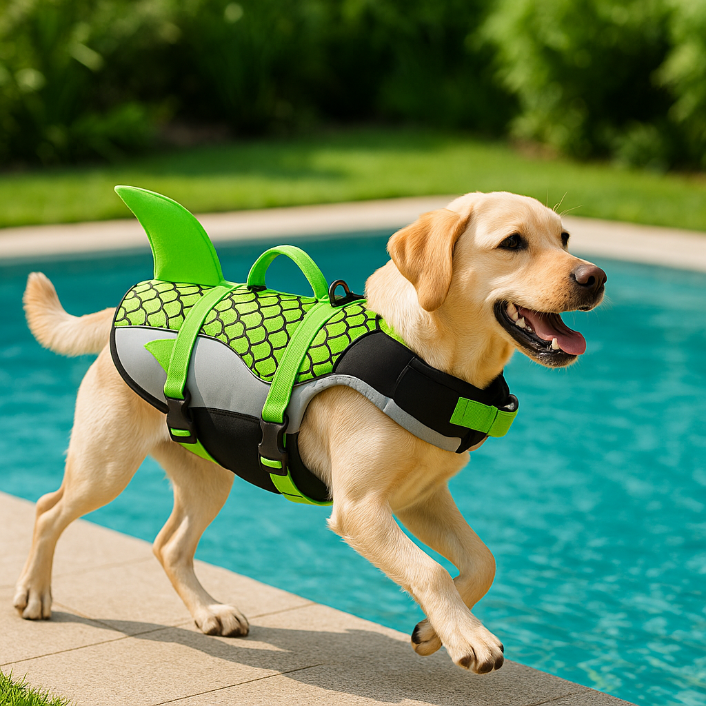 Gilet de sauvetage chien | Le requin