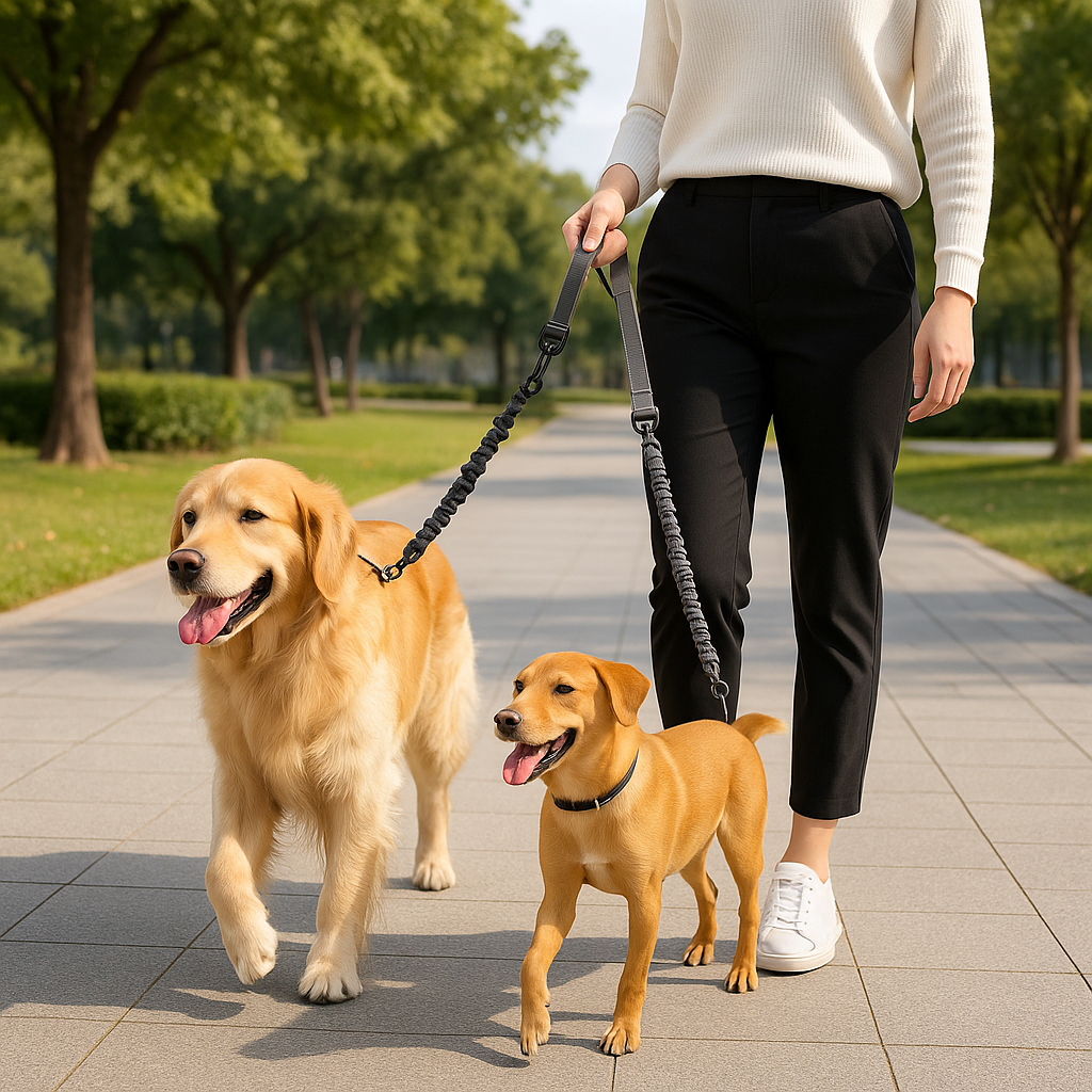 Laisse-double-pour-chien_Anti-enchevĂȘtrement