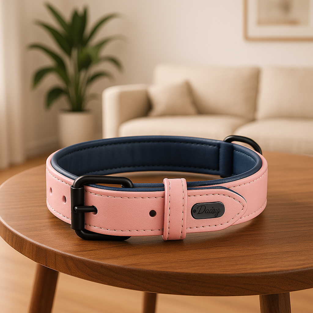 Collier-pour-chien-Premium-Secure-rose
