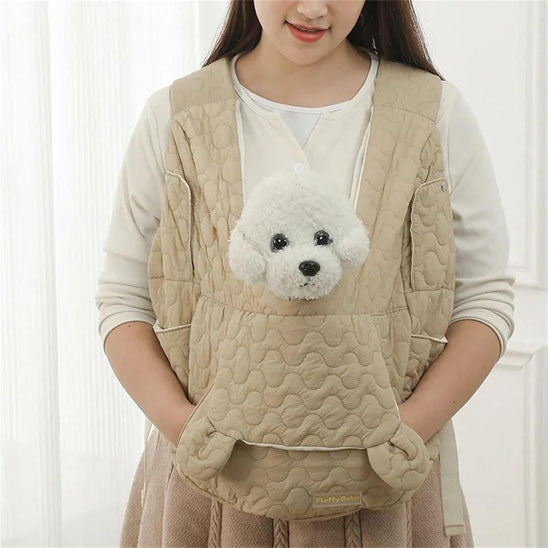 Sac-de-transport-chien-Kangourou-khaki