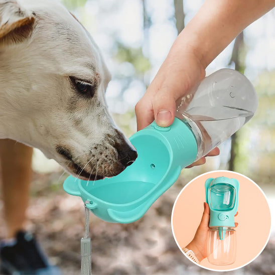 Gourde-pour-chien-Portable-2-en-1