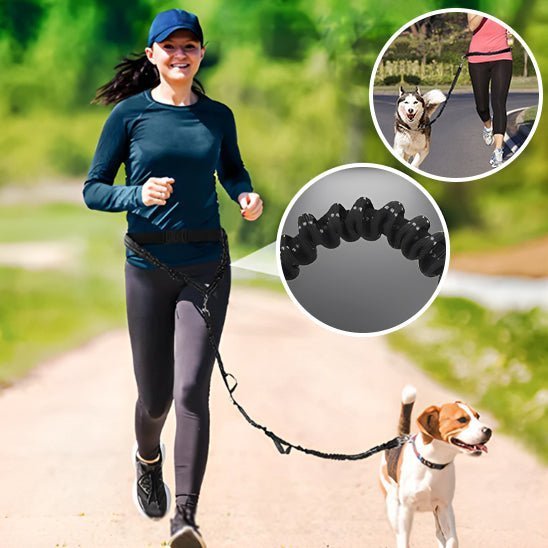 Laisse pour chien / Spécial Jogging™ - Chienspassionnes