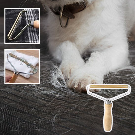 Brosse anti - poils - chienspassionnes