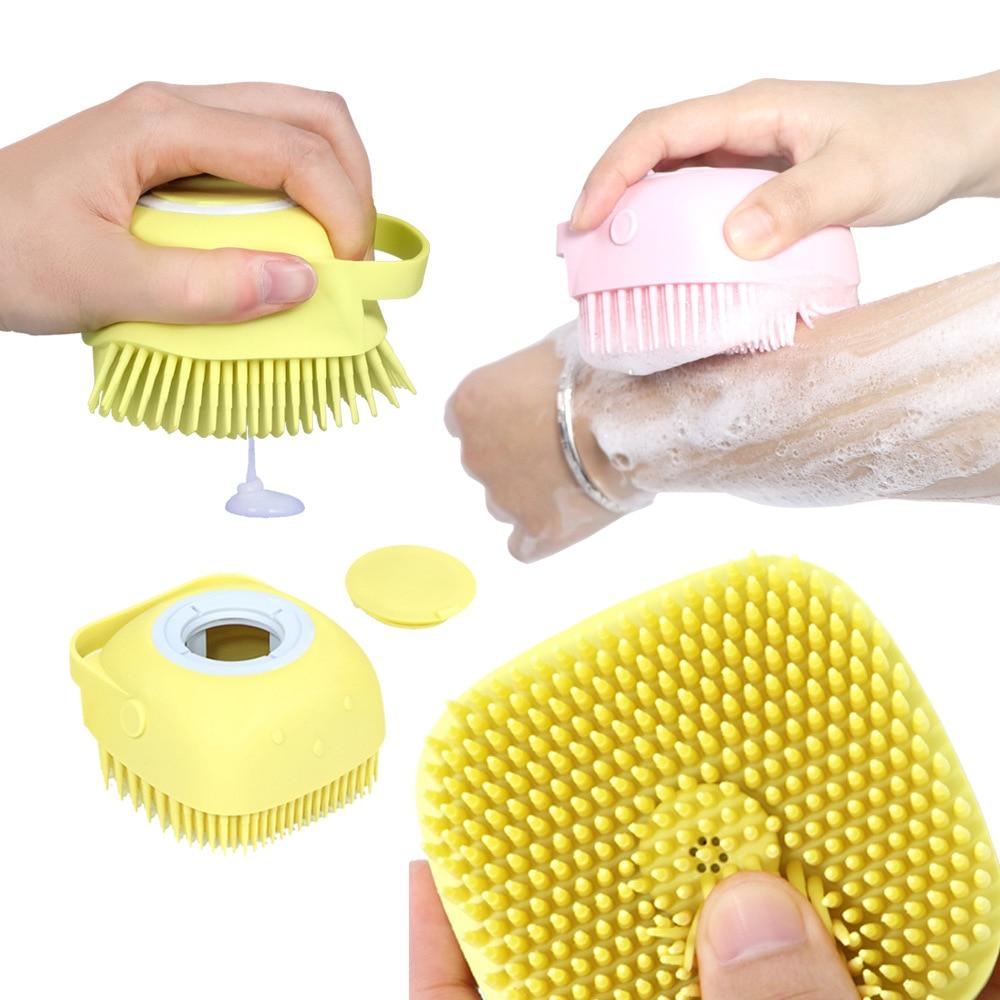 BrossyDog™ - Brosse de bain pour animaux 2 en 1 | chien - Chienspassionnes