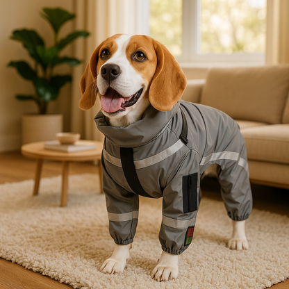 Manteau pour chien | Manteau imperméable- dans le salon