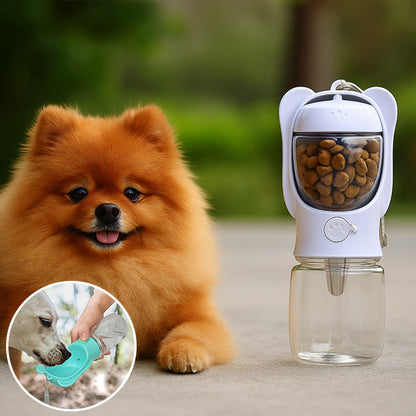 Gourde-pour-chien-Portable-2-en-1