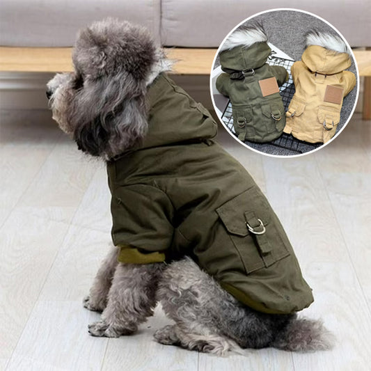 Manteau pour chien | Vêtement-à-capuche-Démo