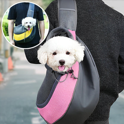 Sac-de-transport-chien-rose-chien-blanc