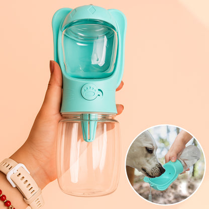 Gourde-pour-chien-Portable-2-en-1