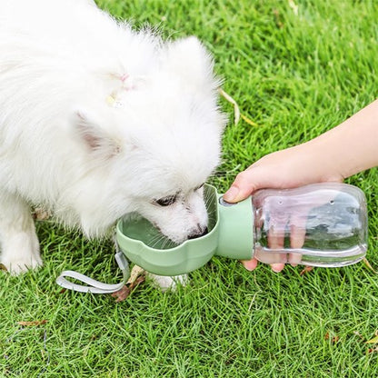 Gourde-pour-chien-Portable-trèfle