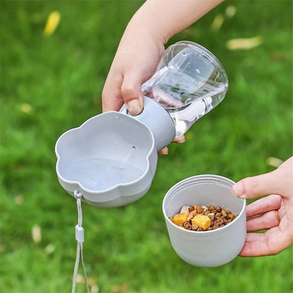 Gourde-pour-chien-Portable-trèfle