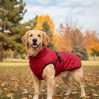 Manteau-pour-Chien-Imperméable-Doublé